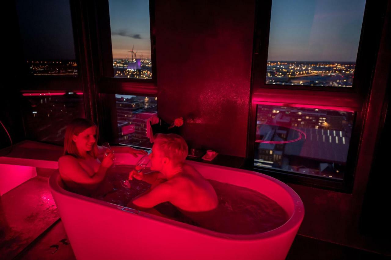 安特卫普Exclusieve Prive Wellness Penthouse Skynooz公寓 外观 照片