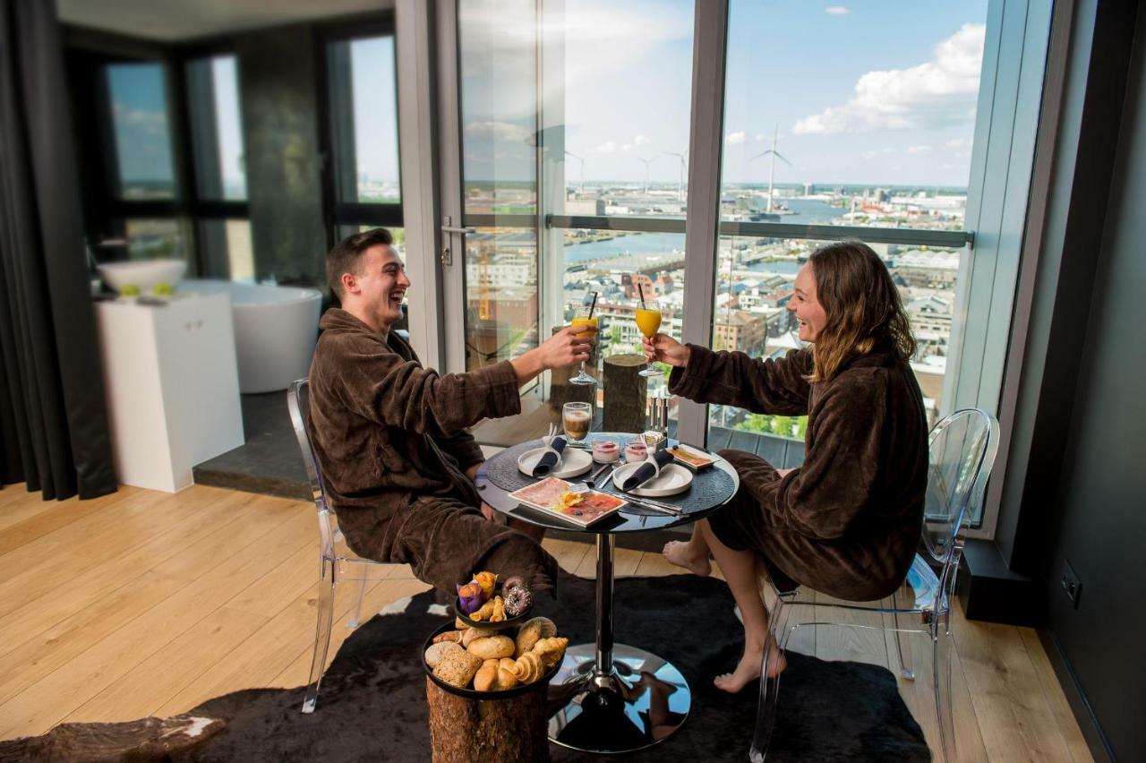 安特卫普Exclusieve Prive Wellness Penthouse Skynooz公寓 外观 照片